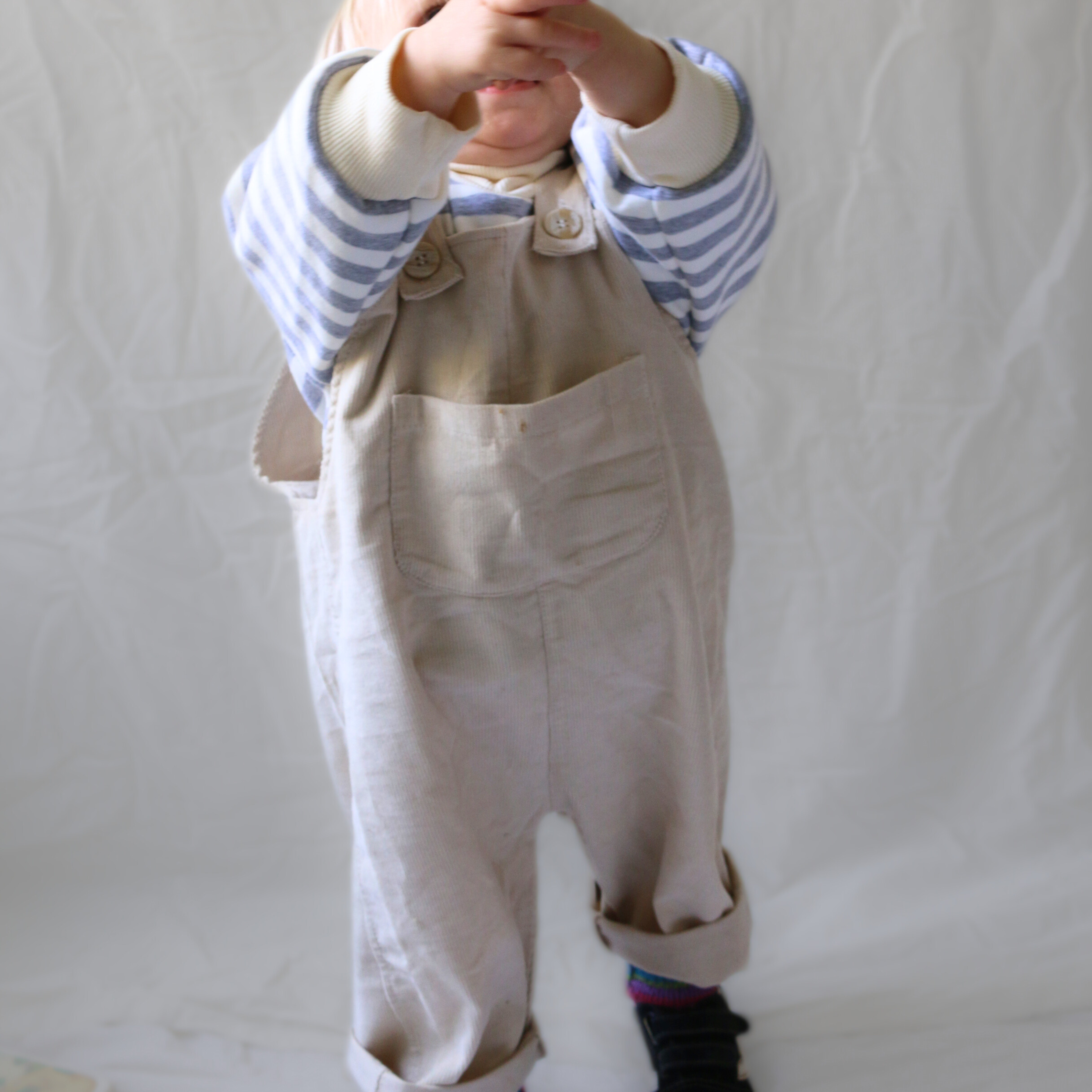 Arlo Corduroy Overalls Kït the label