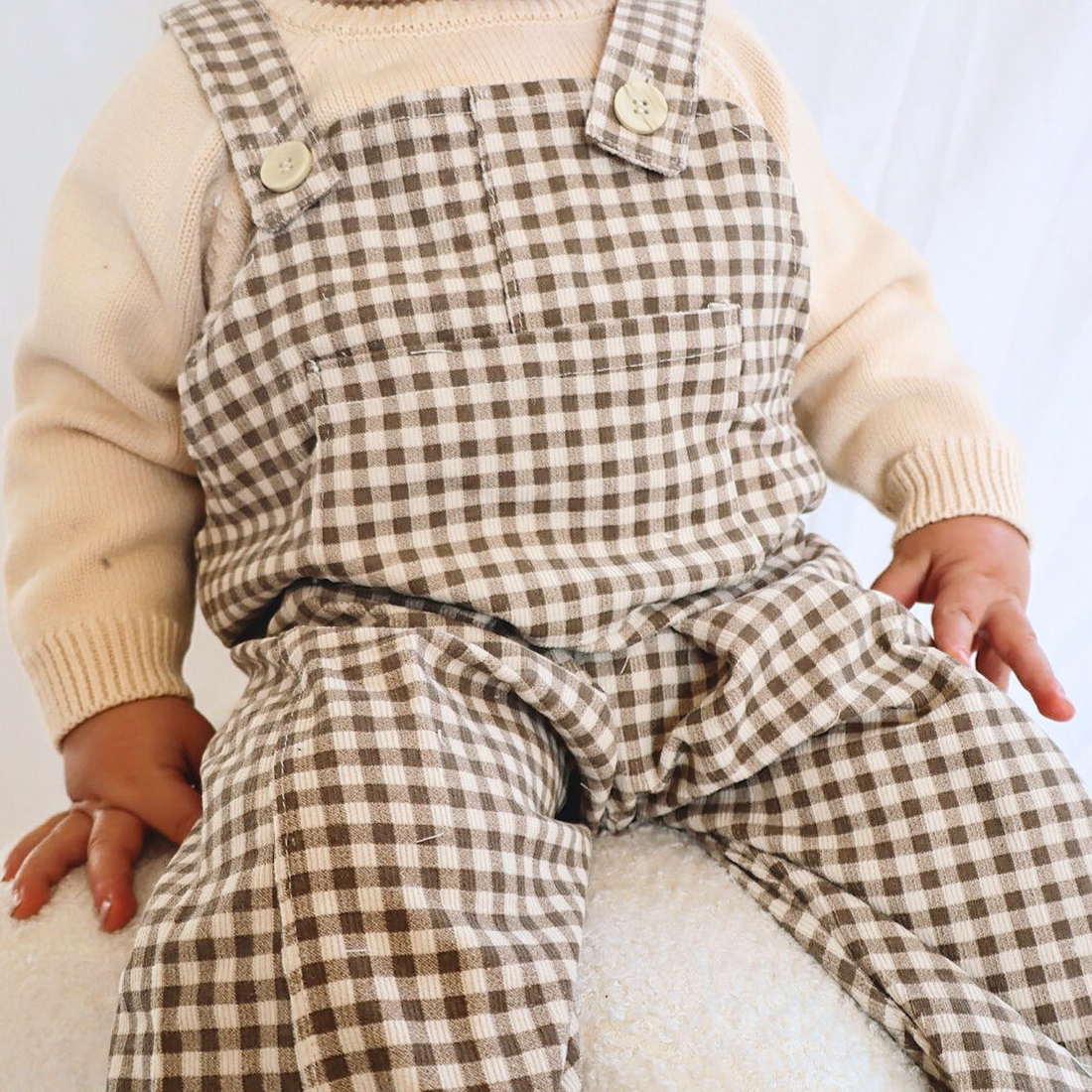 Arlo Corduroy Overalls Kït the label