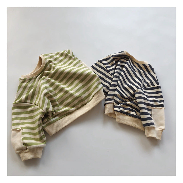 Ollie Stripe Pullover Kït the label