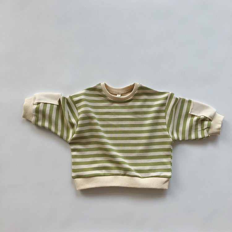Ollie Stripe Pullover Kït the label