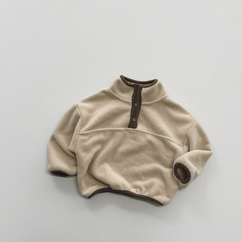 Theo Fleece Pullover Kït the label