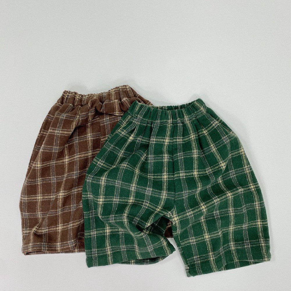 Romi Plaid Pant Kït the label