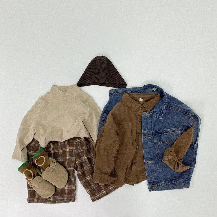 Romi Plaid Pant Kït the label