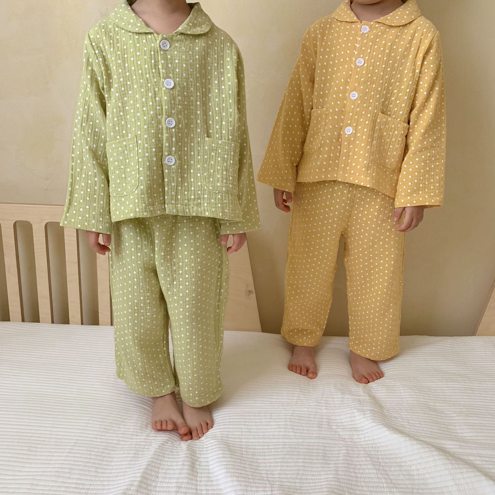 Freda Muslin Pyjamas Kït the label