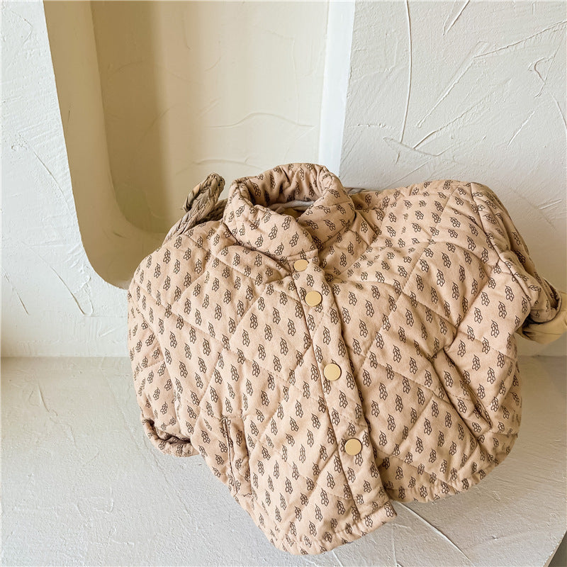 Dove Quilted Jacket Kït the label