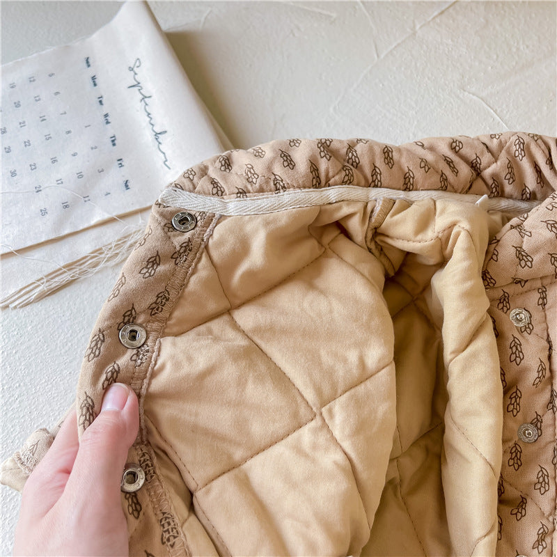 Dove Quilted Jacket Kït the label