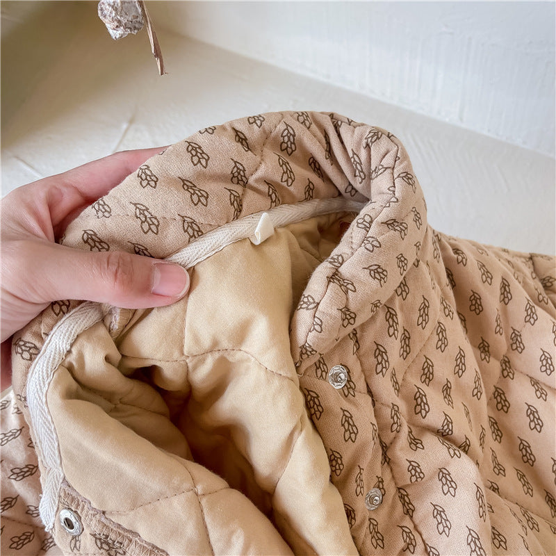 Dove Quilted Jacket Kït the label