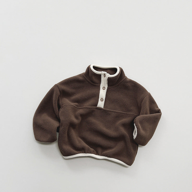 Theo Fleece Pullover Kït the label
