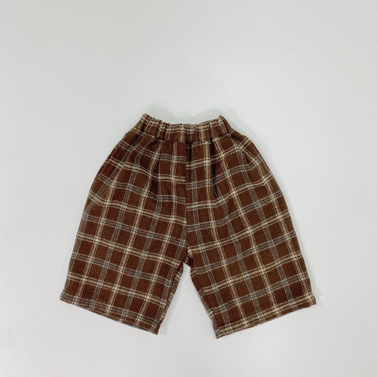 Romi Plaid Pant Kït the label