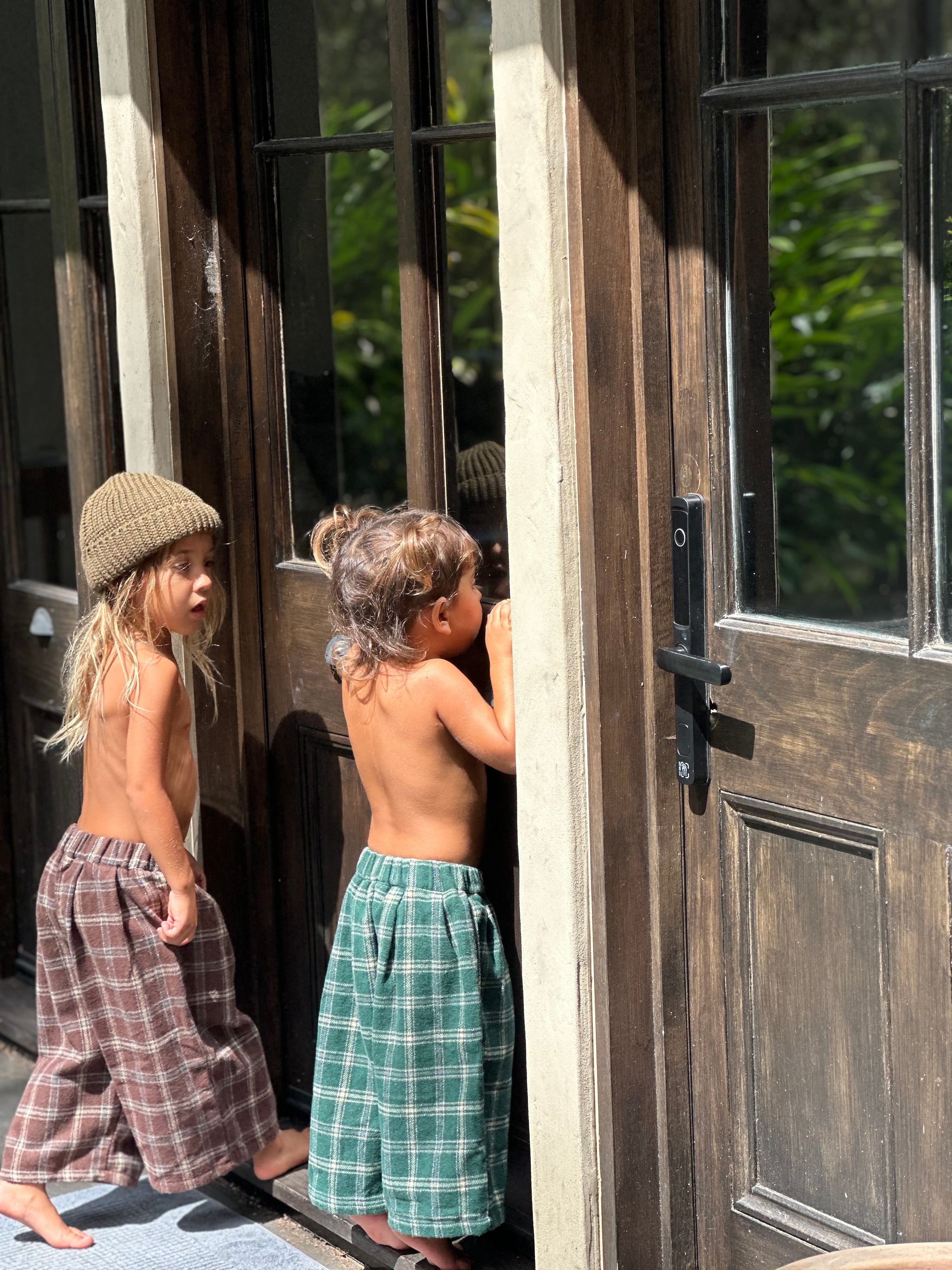 Romi Plaid Pant Kït the label