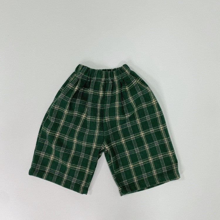 Romi Plaid Pant Kït the label