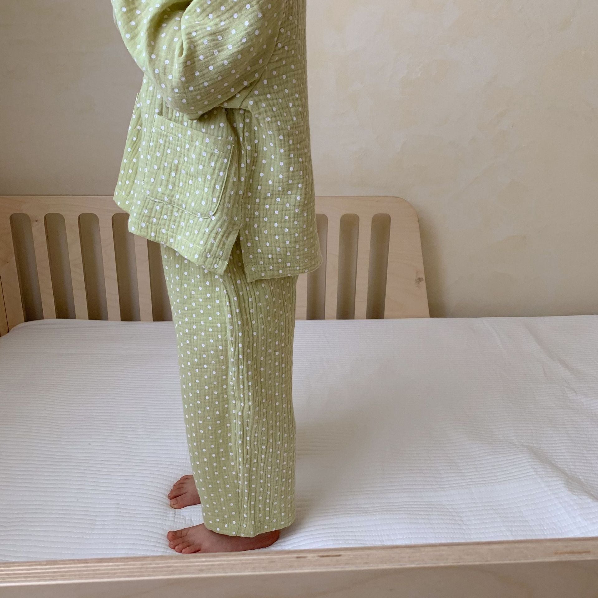 Freda Muslin Pyjamas Kït the label