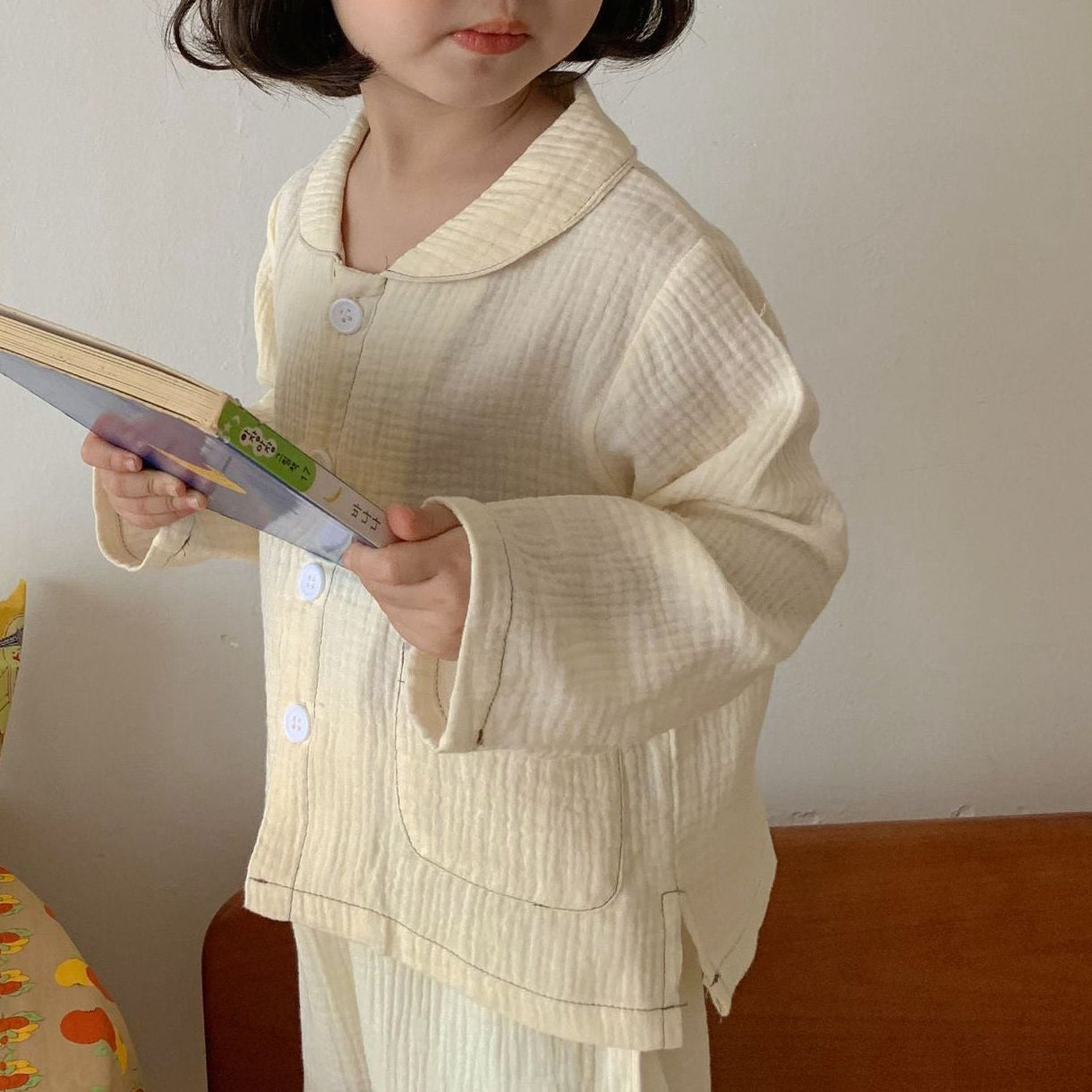 Freda Muslin Pyjamas Kït the label