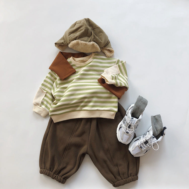 Ollie Stripe Pullover Kït the label