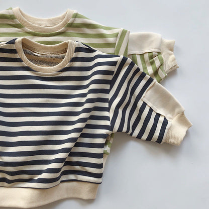 Ollie Stripe Pullover Kït the label