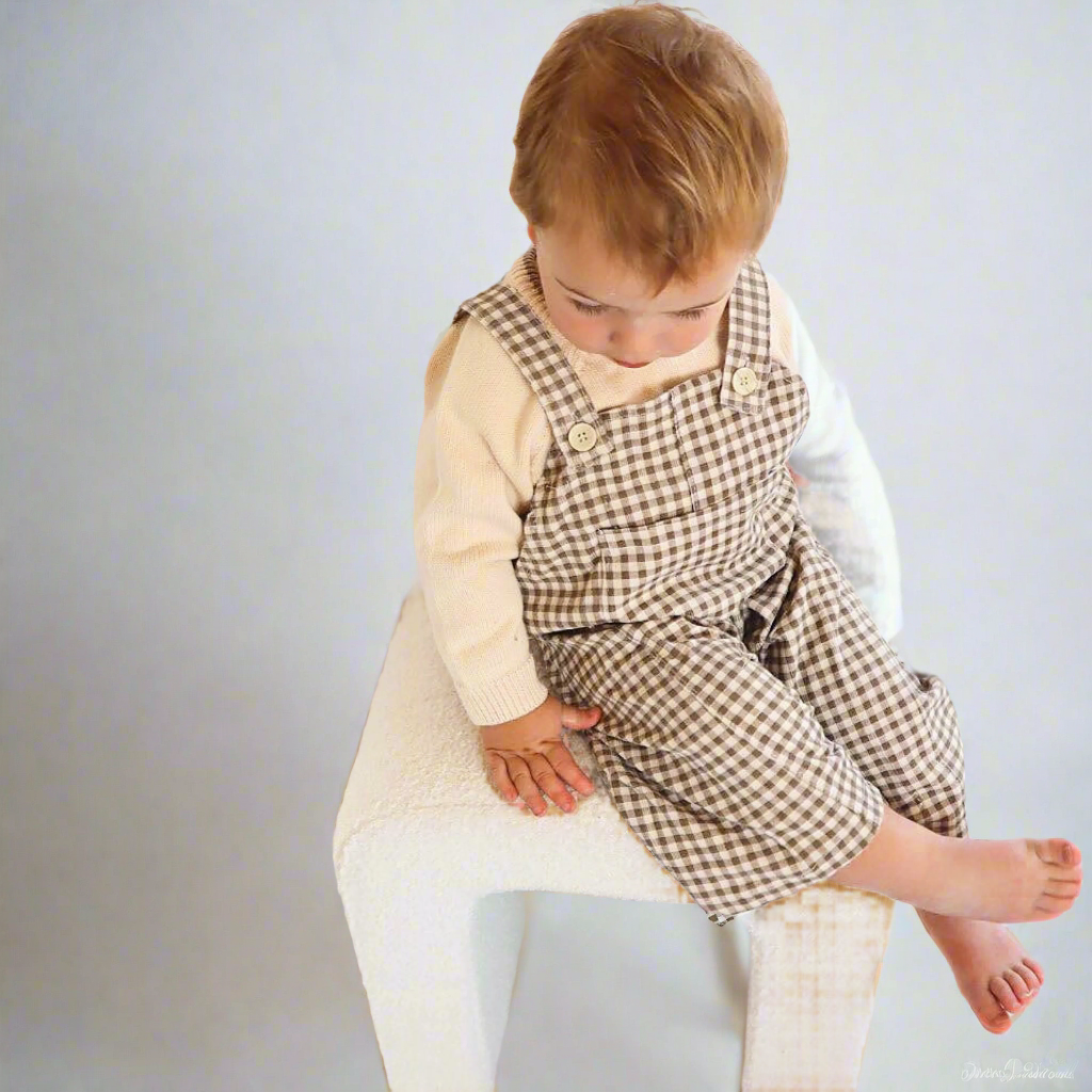 Arlo Corduroy Overalls Kït the label