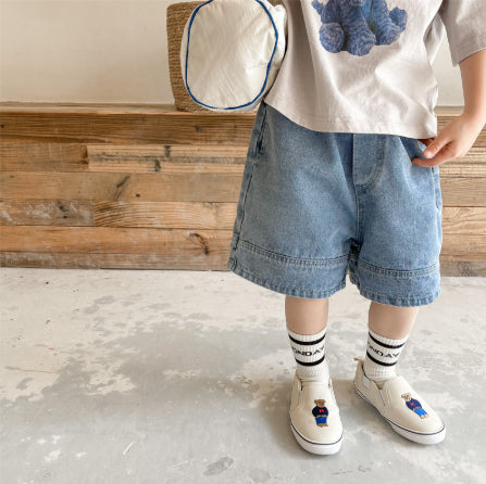 Rylie Denim Short Kït the label