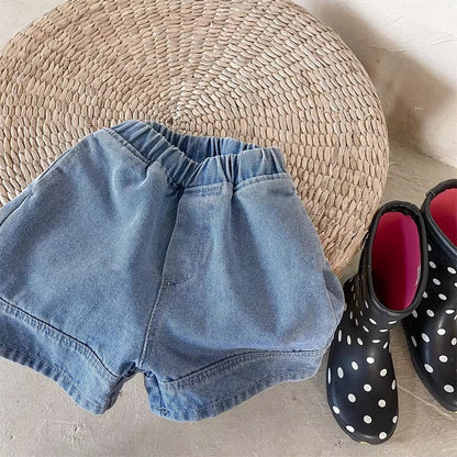 Rylie Denim Short Kït the label