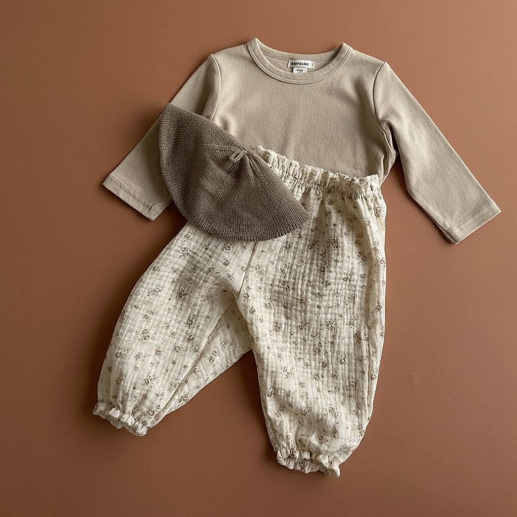 Quincy Muslin Pant null