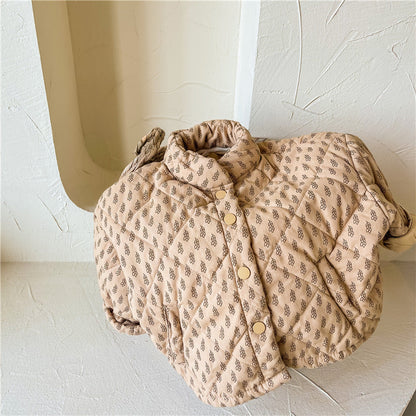 Dove Quilted Jacket Kït the label