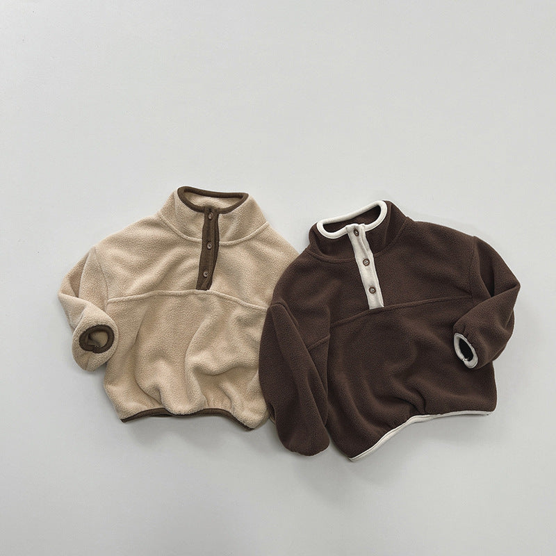 Theo Fleece Pullover Kït the label