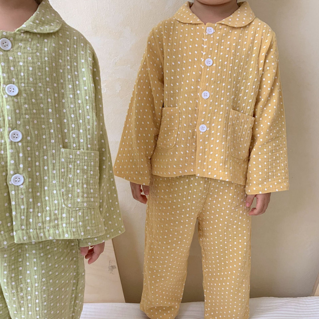 Freda Muslin Pyjamas Kït the label