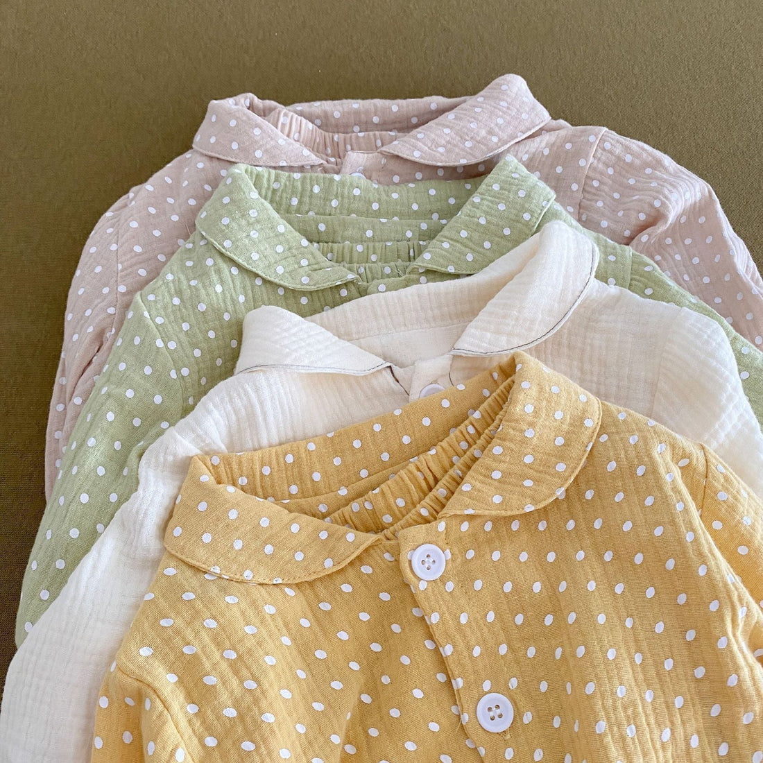 Freda Muslin Pyjamas Kït the label