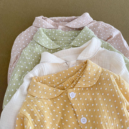 Freda Muslin Pyjamas Kït the label